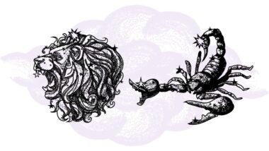 Lew i Skorpion - kompatybilność w horoskopie partnerskim